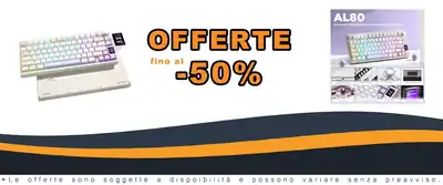 YUNZII AL80 Wireless Mechanical Keyboard - Aliminio CNC 75%