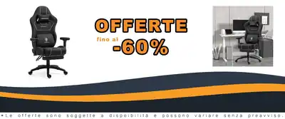 Sedia Gaming Dowinx Con Massaggio Poltrona Informatica Black