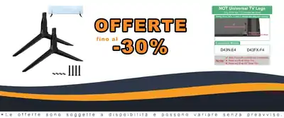 Leghe Solo Vizio D43FX F4 D43N E4 43 Pollici
