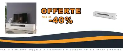 Mobili Italiani - Sideboard Jesse TV 3 Porte White