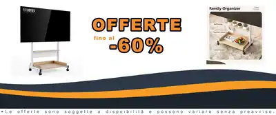 Trolley per TV con ruote 42-85 Pollici