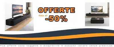 Unità Suspensiva TV 260 cm Moderna Per Camera e Sala