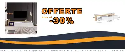 Unità TV Moderna LED 3 Porte Vetro - Sideboard Living Room
