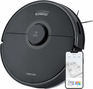 Roborock Q7 Max Robot Aspirapolvere con Navigazione LiDAR e Aspirazione 4200 Pa
