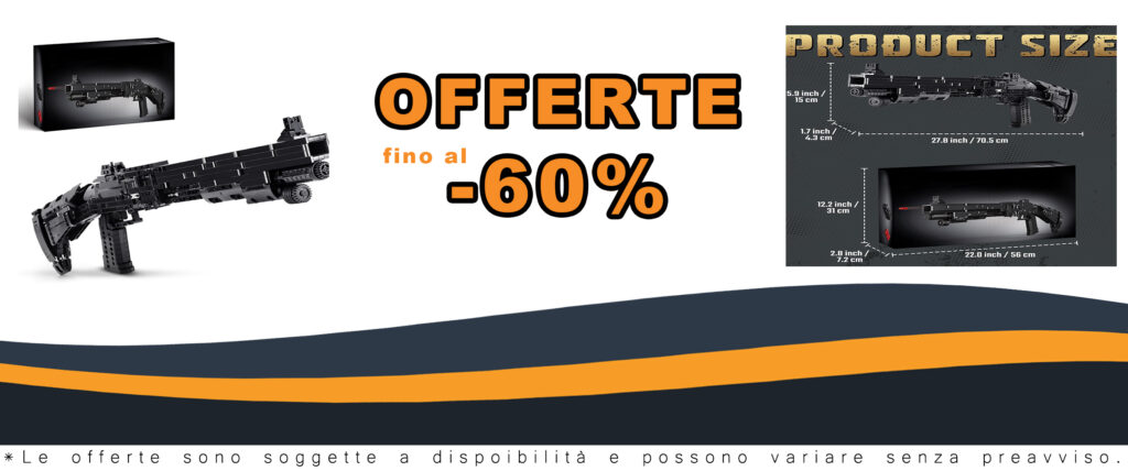 Immagine del set URMOMENT 1061PCS Mauser Fucile Da Cecchino, un kit di costruzione con pezzi di alta qualità, perfetto per appassionati e bambini a partire dagli 8 anni.