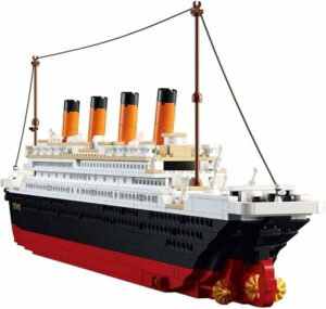 SuSenGo Titanic Building Block Kit con 1021 pezzi