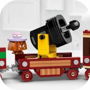 LEGO Super Mario Bowser Express, treno giocattolo con stazione e 6 personaggi da collezione 