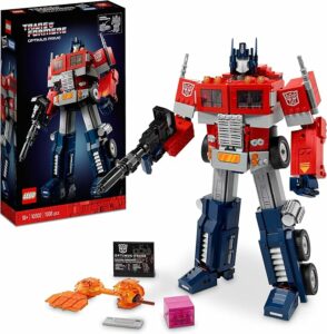 Modellino LEGO Optimus Prime 2in1, da camion a robot, ideale per collezionisti