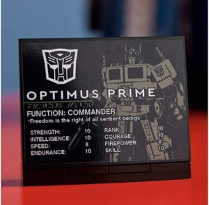 Modellino LEGO Optimus Prime 2in1, da camion a robot, ideale per collezionisti