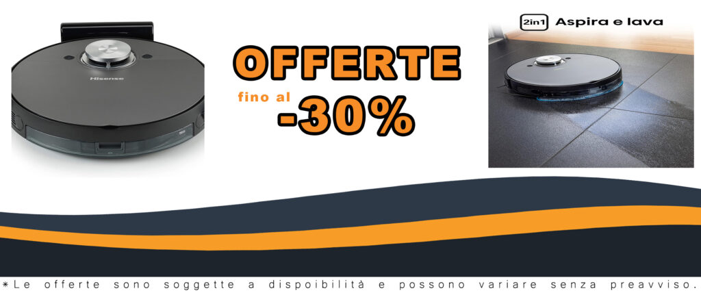 Hisense Robot Aspirapolvere Black RVCL144AB: Recensione Completa, Offerte e Codici Sconto