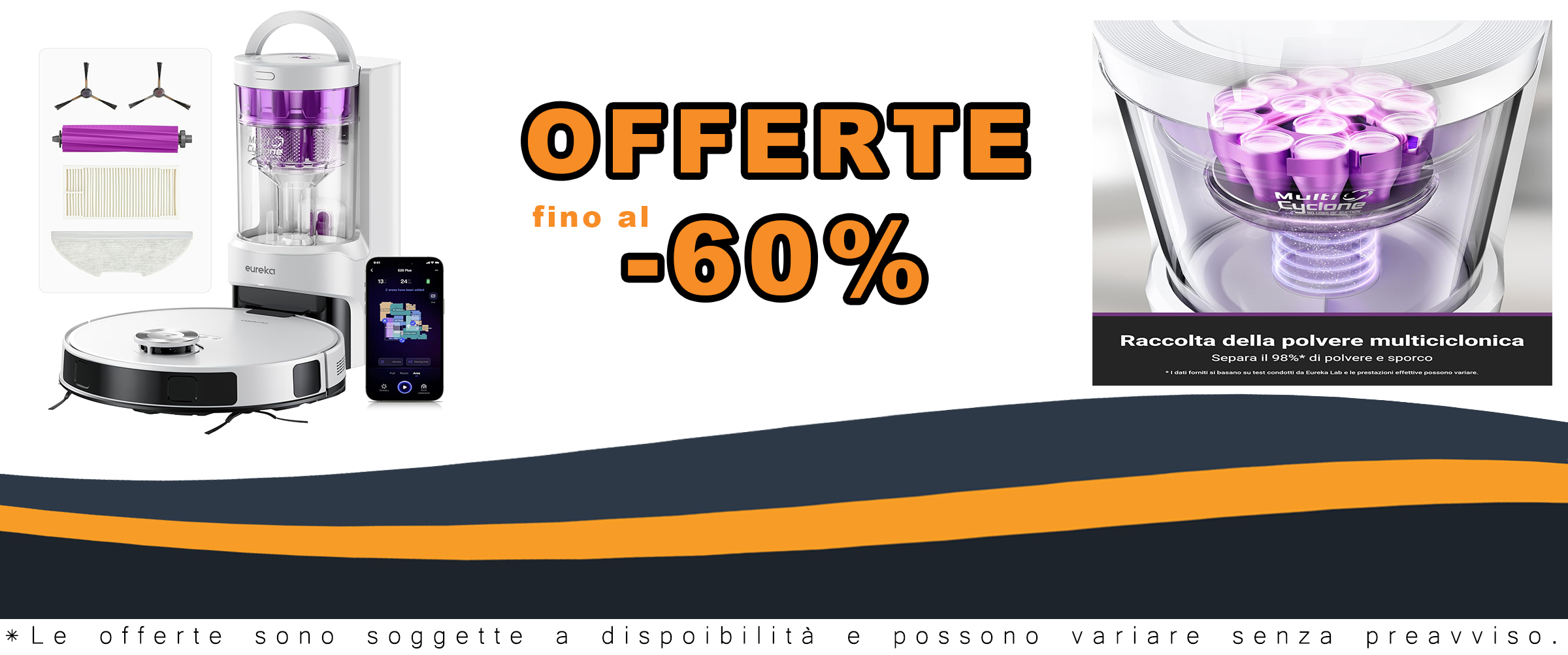 Eureka E20 Plus Aspirapolvere Robot con Stazione senza Sacchetto: Recensione Completa con Sconto e Codice Sconto