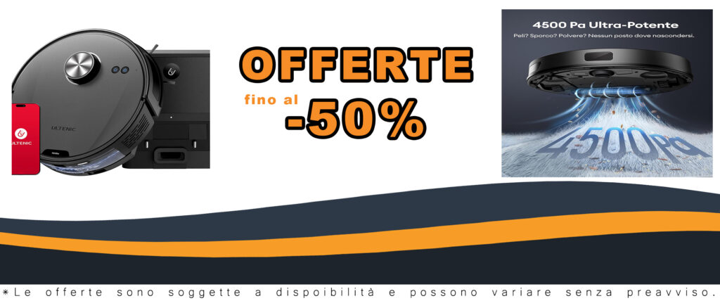 Ultenic T10 Lite in funzione su parquet