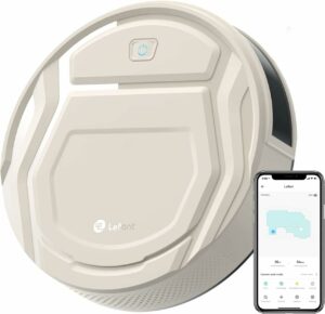 Robot aspirapolvere Lefant M210-Pro, ideale per peli di animali, tappeti e superfici dure  