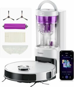 Eureka E20 Plus Aspirapolvere Robot con Svuotamento Automatico