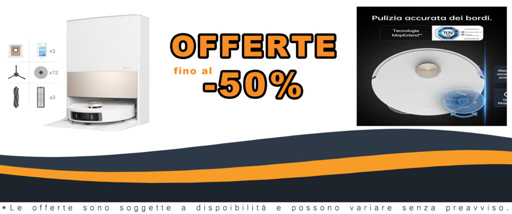 Robot aspirapolvere Dreame L20 Ultra con tecnologia avanzata e codici sconto disponibili