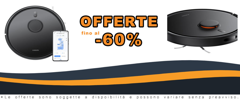 Robot aspirapolvere e lavapavimenti Xiaomi Vacuum S20 nero con navigazione laser LDS