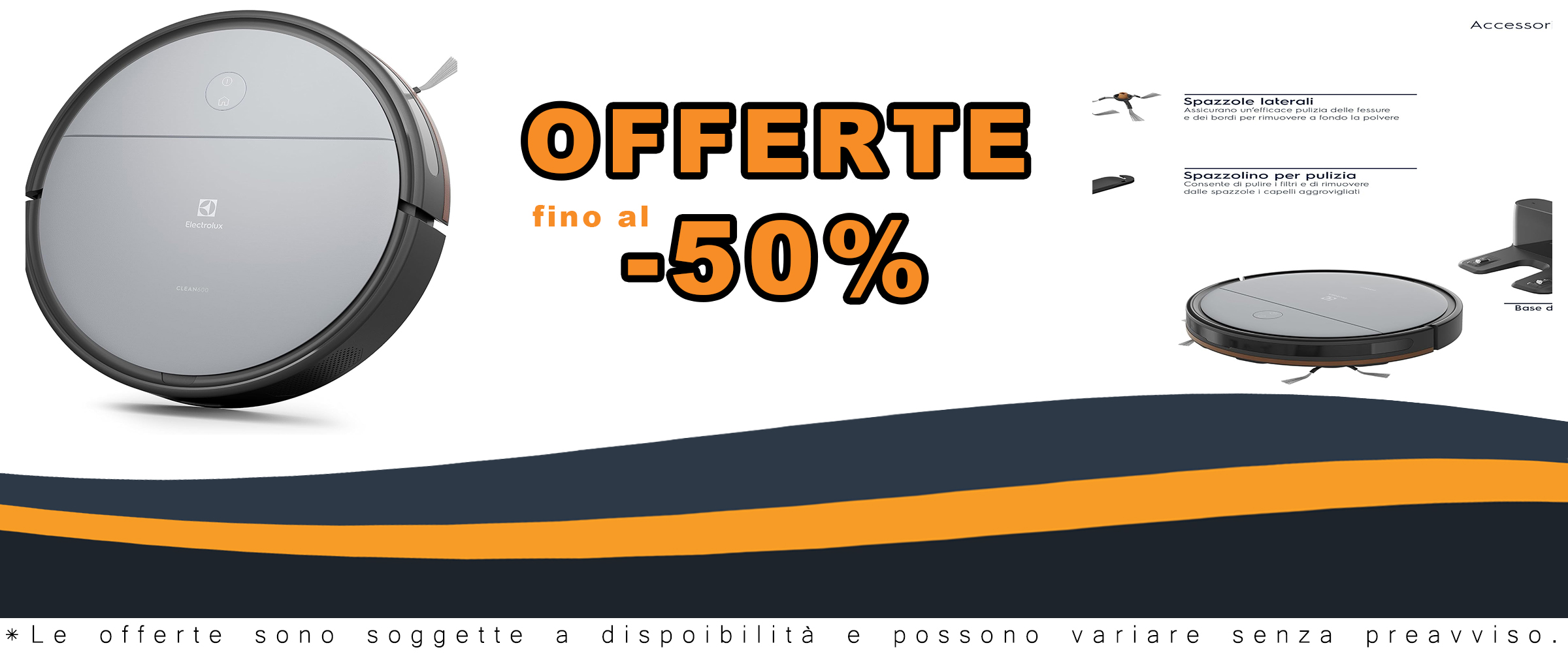 Immagine del robot aspirapolvere Electrolux Clean 600 ER61UD1UG con design Urban Grey Solid  