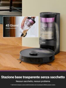 Eureka E20 Plus Robot Aspirapolvere in azione nella casa