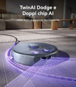 NARWAL Freo Z Ultra Robot Aspirapolvere e Lavapavimenti in azione