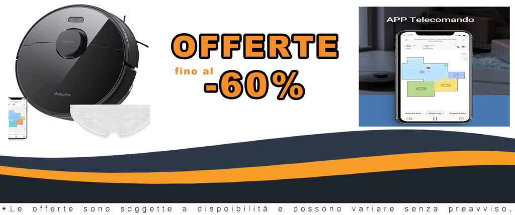 Robot Dreame D9 Max: aspirazione 4000Pa, lava pavimenti, navigazione laser