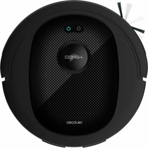 Cecotec Robot Aspirapolvere Conga 8490 Ultimate, navigazione laser e base autopulente  
