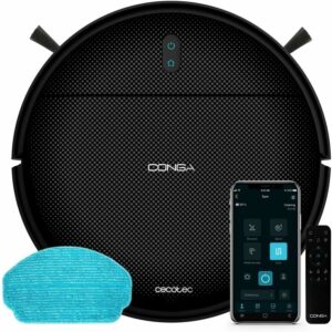 Immagine del Cecotec Robot Aspirapolvere Conga 999 Origin Genesis in azione