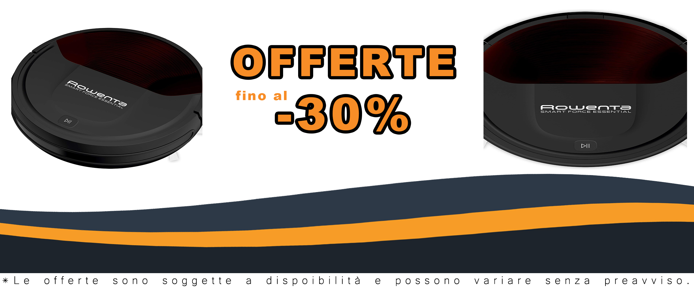 Robot aspirapolvere Rowenta RR6943, pulizia automatica per pavimenti duri