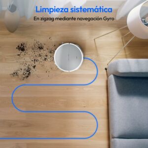 Il testo alternativo da inserire nel dettaglio dell’immagine in evidenza: MEDION Robot Aspirapolvere E35 con navigazione sistematica e 2000Pa  