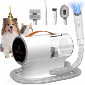 Scopri AIRROBO PG100, l'aspirapolvere per cani con 5 strumenti e 12000 Pa.