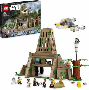 LEGO Star Wars Base Ribelle Yavin 4 con minifigure e Y-wing