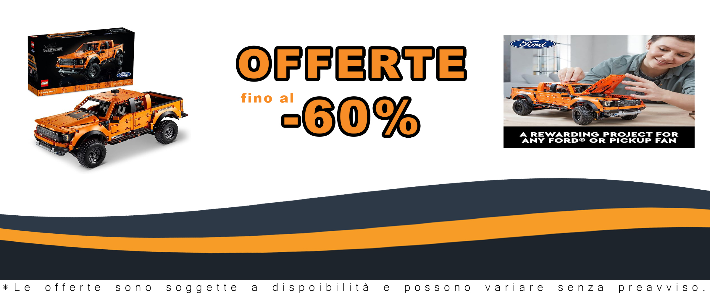 LEGO Technic Ford F-150 Raptor 42126 costruzione