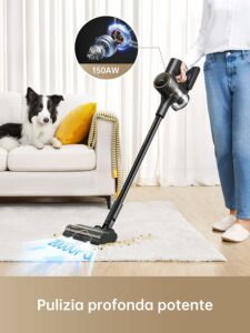 Dreame R10 Pro Aspirapolvere Senza Fili in azione nella pulizia di casa
