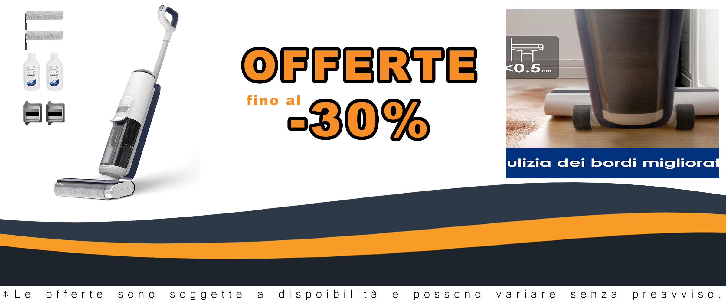 Aspirapolvere lavapavimenti senza fili Tineco iFLOOR 5 Breeze Complete per pavimenti duri  
