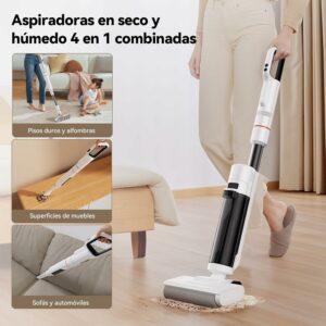 Aspirapolvere JONR ED20 PRO con pulizia a tre lati e autopulizia  
