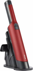 Shark WandVac 2.0 Aspirabriciole rosso, leggero e potente, con modalità Boost e accessori inclusi.