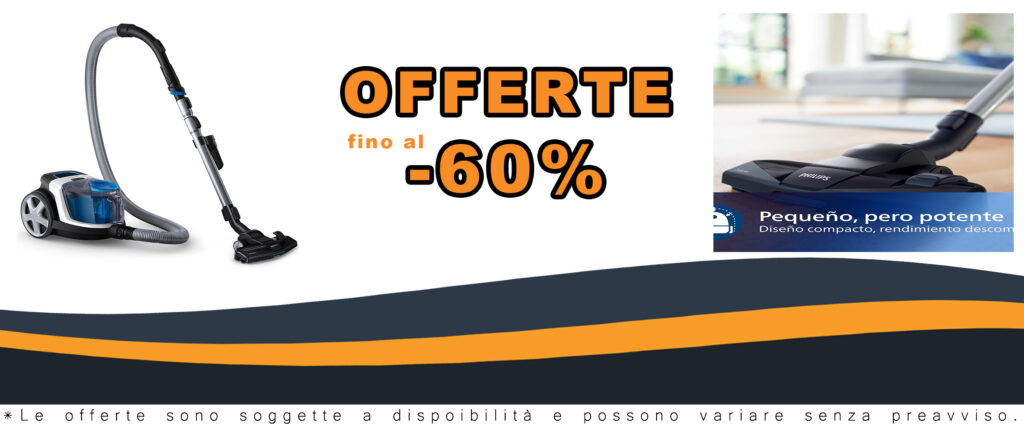 Philips PowerPro Compact 3000 Series - Aspirapolvere potente e compatto senza sacco