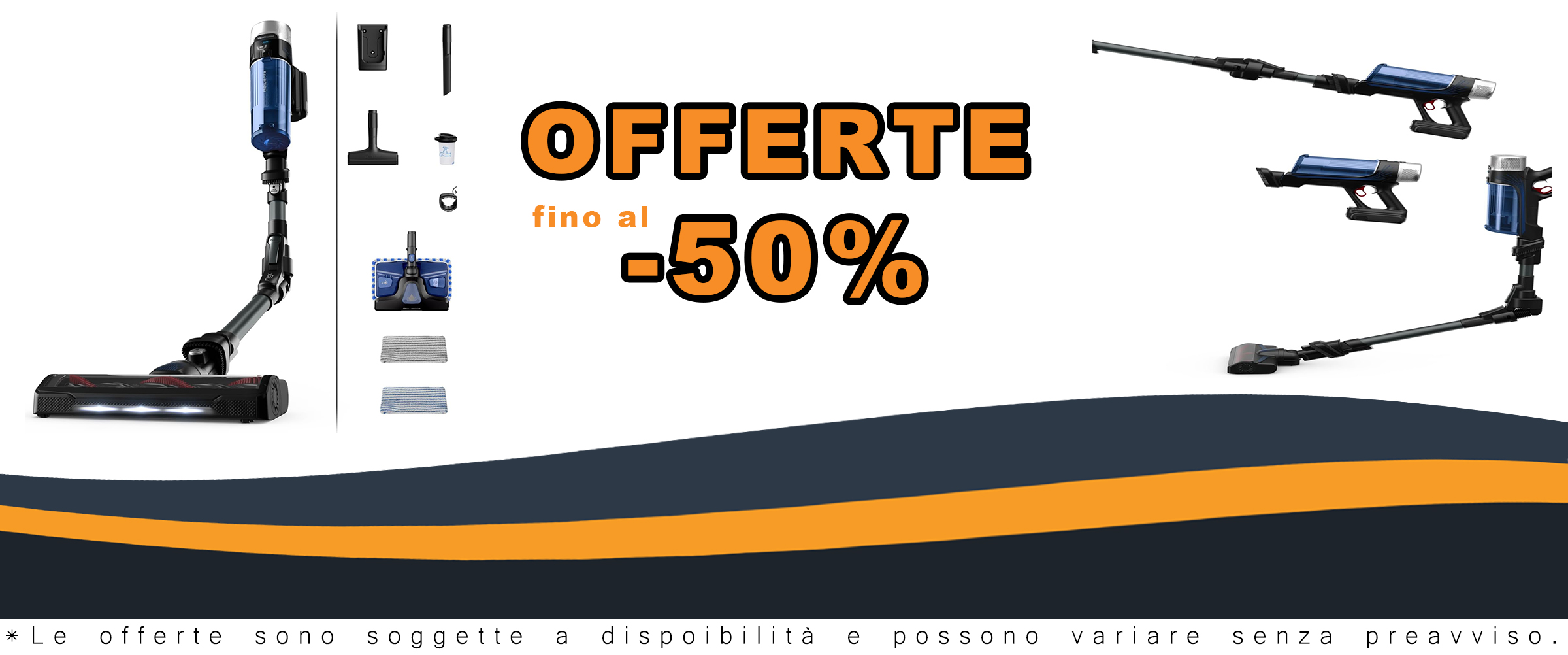 Rowenta Xforce Flex 9.60 AQUA aspirapolvere senza fili