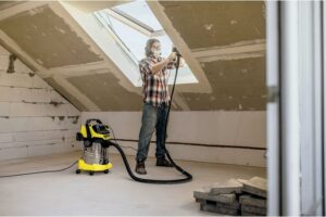 Bidone aspiratutto Kärcher WD 6 P S V-30/6/8/22/T giallo e nero, potente e versatile.  