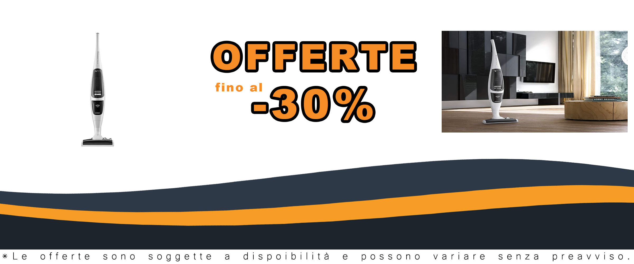 De'Longhi XL155.41 Scopa Elettrica senza Sacco con filtro HEPA e spazzola parquet  