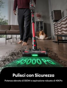 Ultenic U16 Flex aspirapolvere senza fili con tubo pieghevole e tecnologia GreenEye  
