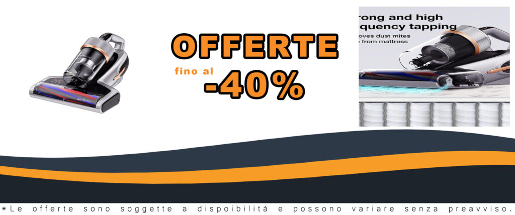 Aspirapolvere Jimmy BX7 Pro antiacaro con sterilizzazione UV e ultrasuoni
