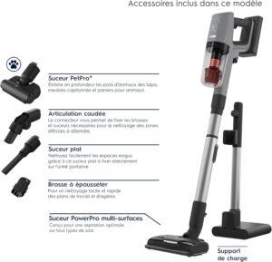 Electrolux Ultimate 800 Aspirapolvere Senza Filo EP81AB25UG, perfetto per case con animali e superfici difficili  