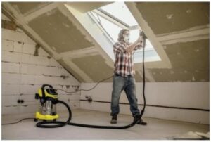 Karcher WD 6 P S V-30/6/22/T aspirapolvere secco e bagnato con serbatoio in acciaio inox da 30 litri e funzione soffiaggio