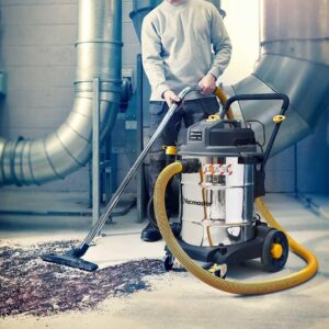 Vacmaster Aspirapolvere Industriale HEPA 13, potente 1600W, 50L, perfetto per uso professionale e industriale