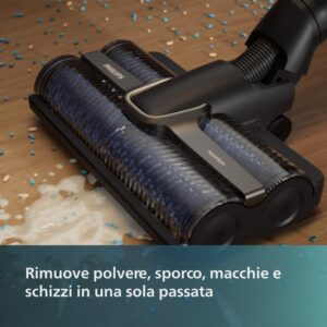 PHILIPS Cordless Aspirapolvere e Lavapavimenti Wet & Dry Cleaner 9000 Series, il dispositivo ideale per pulire a fondo ogni superficie in modo automatico e senza sforzo.
