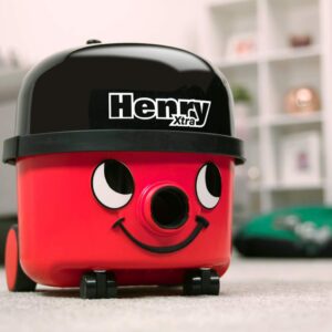 Aspirapolvere Numatic Henry Xtra Compact HVX160-11 rosso, 620W, silenzioso a 72 dB, classe energetica A