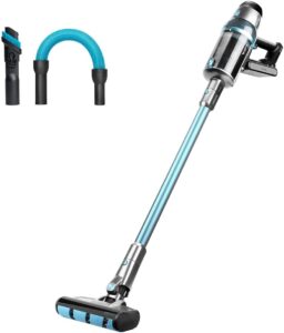 Cecotec Aspirapolvere Conga Rockstar 1600 Advance in azione, ideale per ogni tipo di superficie  
