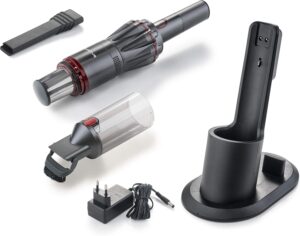 INVICTUS ONE 06 aspirapolvere elettrico senza filo, compatto e potente, perfetto per ogni superficie e con sistema di filtraggio dell'aria