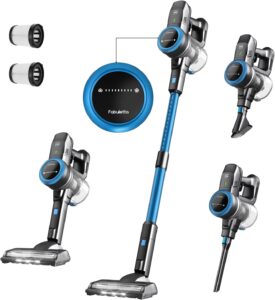 Aspirapolvere FABULETTA FSV001, potente e versatile, ideale per pavimenti duri, moquette e peli di animali