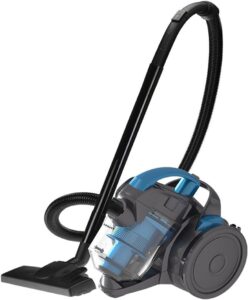 Aspirapolvere ciclonico multifunzione 2000W con filtro HEPA, silenzioso e potente, ideale per pulire in profondità anche tappeti e superfici delicate.